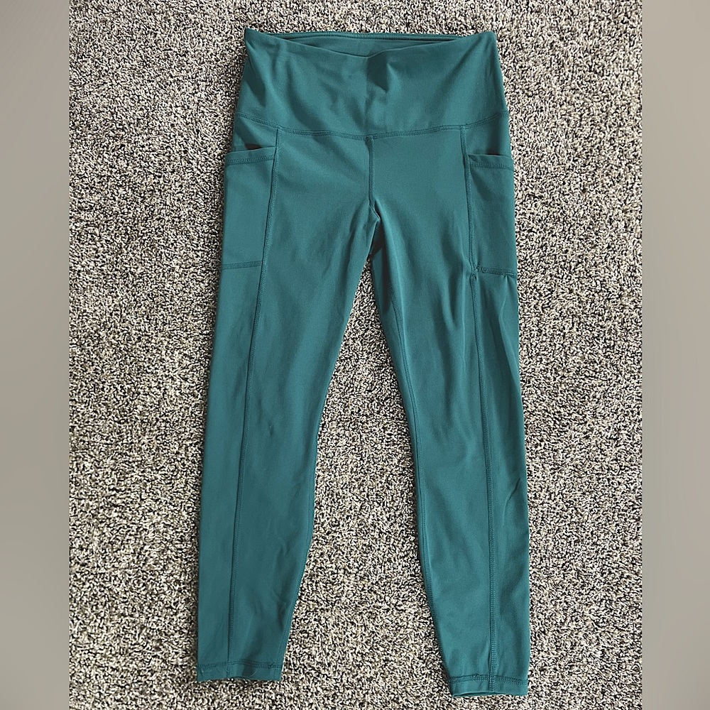 Yogalicious High Waist Ultra Soft 7/8 Ankle Length Leggings with Pockets